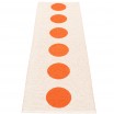 Pappelina Vera Orange & Vanilla Runner - 70 x 225 cm - Reverse