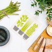 Jangneus Cellulose Dishcloth - Green Herbs