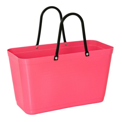 Hinza Eco Plastic Bag - Large Tropical Pink