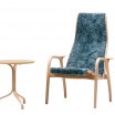 Swedese Graphite Sheepskin Lamino Chair