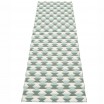 Pappelina Dana Army & Pale Turquoise Runner - 70 x 250 cm - Reverse