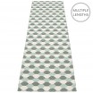 Pappelina Dana Army & Pale Turquoise Runner - 70 x 250 cm