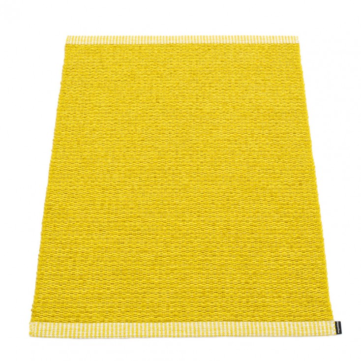 Pappelina Mono Mustard : Yellow Mat - 60 x 85 cm