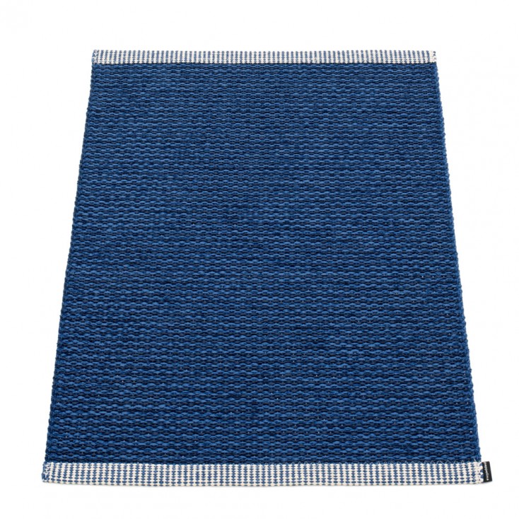 Pappelina Mono Dark Blue : Denim Mat - 60 x 85 cm