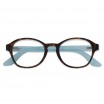 Have A Look Reading Glasses - Circle Tortoise & Blue