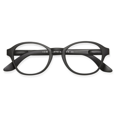Have A Look Reading Glasses - Circle Black