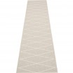 Pappelina Max Runner Linen & Vanilla - 70 x 320 cm