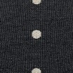 Pappelina Peg Runner - Black & Linen Detail