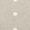 Pappelina Peg Small Mat - Linen & Vanilla 70 x 60 cm Reverse