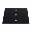 Pappelina Peg Small Mat -Black & Linen 70 x 60 cm 