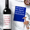 Typewine Wine Bottle Label - Liquid Photoshop