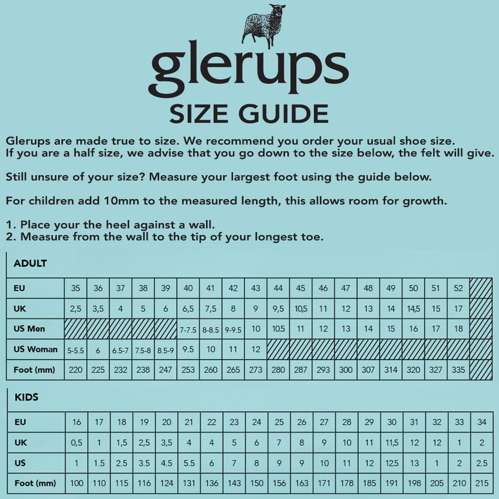 Glerups Felt House Shoe | Cranberry | HUS &