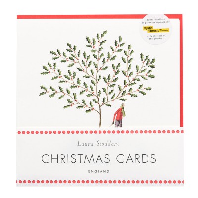 Laura Stoddart Christmas Scenes Christmas Card - Pack of 8