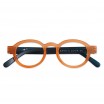 Have A Look Reading Glasses - Circle Twist Orange & Navy