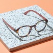 Have A Look Reading Glasses - Circle Tortoise & Rose