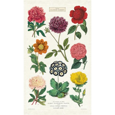 Cavallini & Co Tea Towel - Botanical