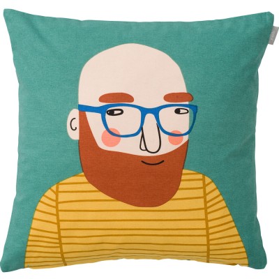 Spira of Sweden Face Cushion Cover - Michael