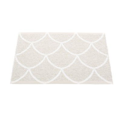 Pappelina Kotte Small Mat 70 x 50 cm - Fossil Grey : White