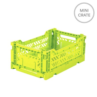 Aykasa Folding Crate Mini - Acid Lime