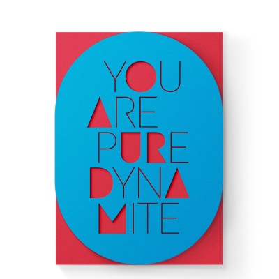 Dear Beni Dynamite A6 Sleeve Greeting Card 