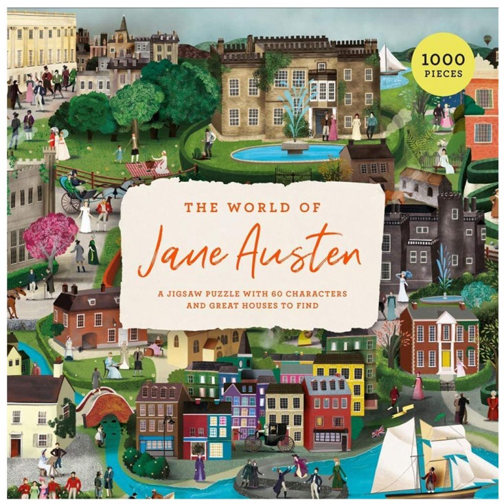 The World of Jane Austen 1000 Piece Jigsaw