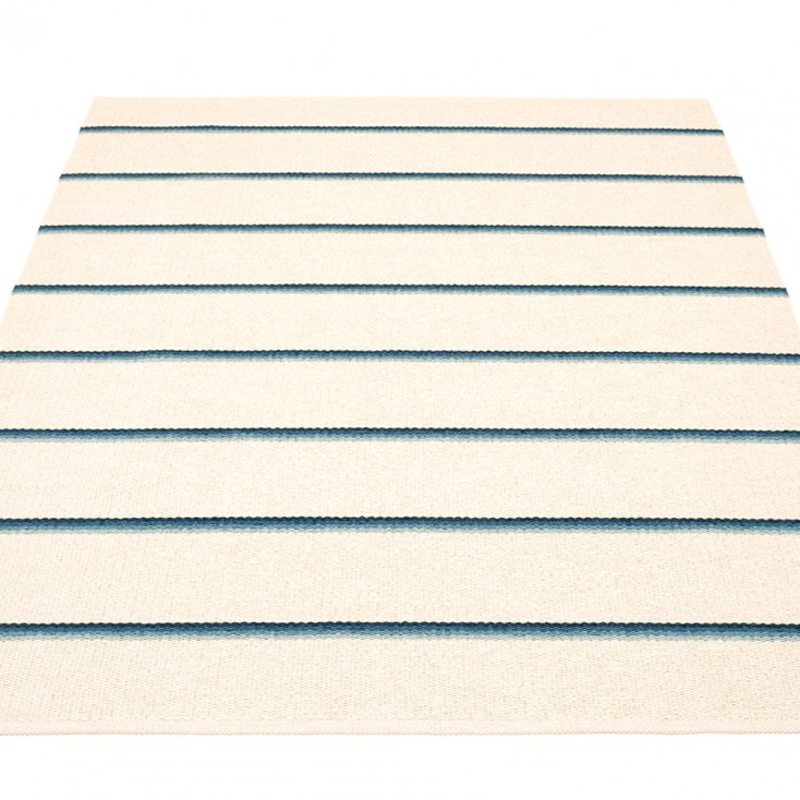 Pappelina Olle Large Rug - Blue 180 x 260 cm