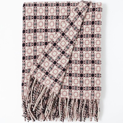 Burel Vintage 1974 Wool Blanket - Dusk Pink