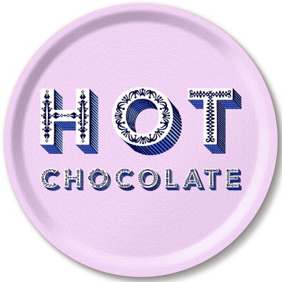 Asta Barrington Hot Chocolate Round Tray By Jamida