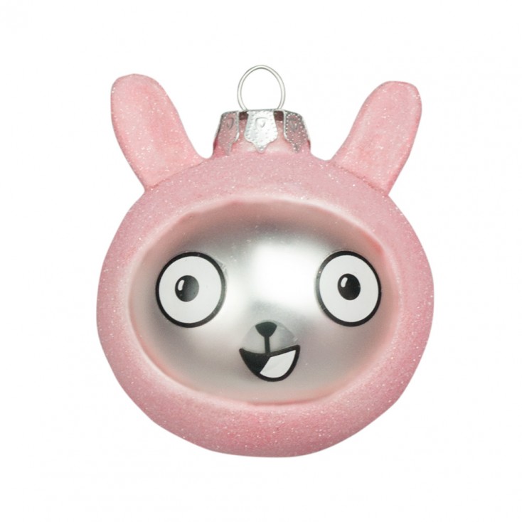 Nulle the Rabbit Ornament by Luckyboysunday