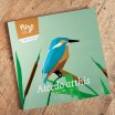Plego Alcedo Atthis 3D Paper Bird Kit