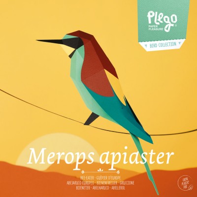 Plego Merops Apiaster 3D Paper Bird Kit