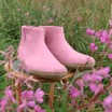 Glerups Felt Ankle Boot - Flower