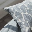Spira of Sweden Birds Cushion Cover - Dusty Blue