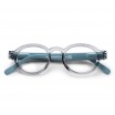Have A Look Reading Glasses - Circle Twist Grey & Blue