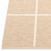 Pappelina Fred Beige Small Mat - 70 x 90 cm Detail