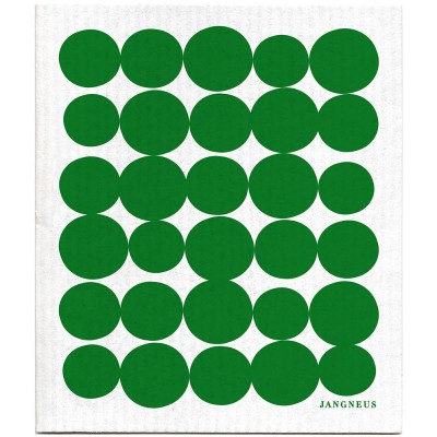 Jangneus Dishcloth - Green Spots
