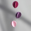 Livingly Tivoli Balloons Mobile - Pink