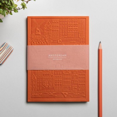 The Amsterdam Notebook by City Works - Rust
