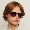 A.Kjaerbede Sunglasses - Halo Demi Grey Transparent