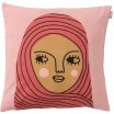 Spira Face Cushion Cover - Malinka