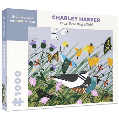Charley Harper Once There Was A Field 1000 Piece Jigsaw