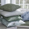 Scandinavian Fabric - Spira of Sweden Art Green Cushion