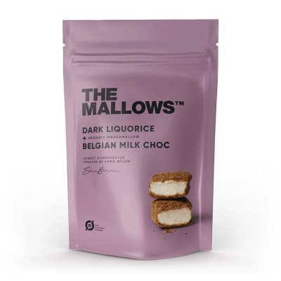 The Mallows - Dark Liquorice & Belgian Milk Chocolate