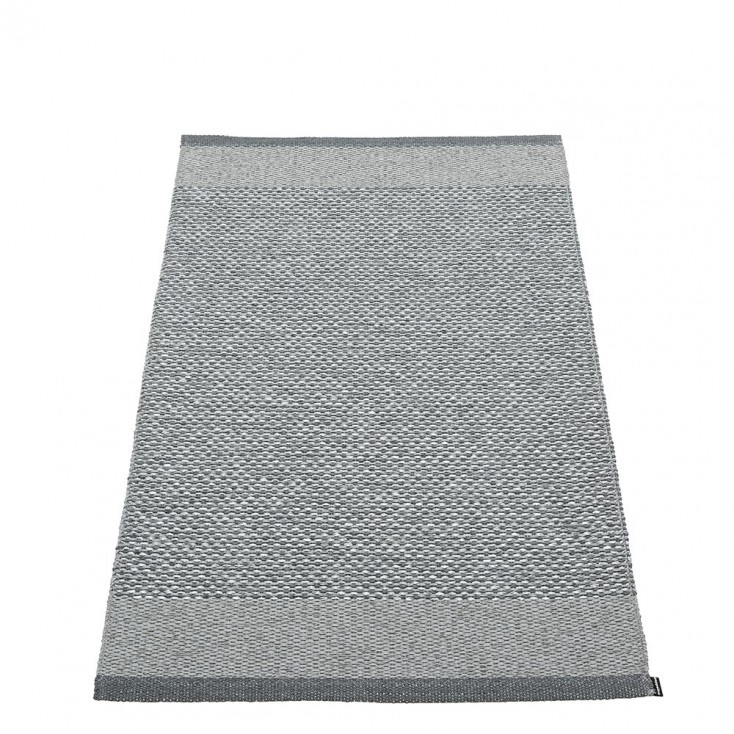Pappelina Edit Runner - Granit : Grey : Grey Metallic - 70 x 120 cm