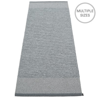 Pappelina Edit Runner - Granit : Grey : Grey Metallic - 70 x 200 cm
