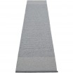 Pappelina Edit Runner - Granit : Grey : Grey Metallic - 70 x 300 cm