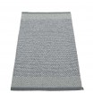 Pappelina Edit Runner - Granit : Grey : Grey Metallic - 85 x 160 cm