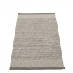 Pappelina Edit Runner - Charcoal : Warm Grey : Stone Metallic - 70 x 120 cm