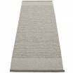 Pappelina Edit Runner - Charcoal : Warm Grey : Stone Metallic - 85 x 260 cm