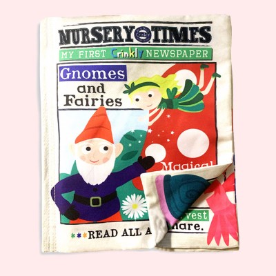 Jo & Nic's Crinkly Cloth Book - Gnomes and Fairies
